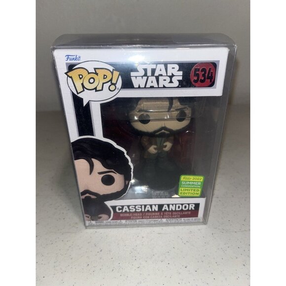 Funko POP 534 Star Wars Cassian Andor Summer convention Limited Edition - Picture 1 of 6